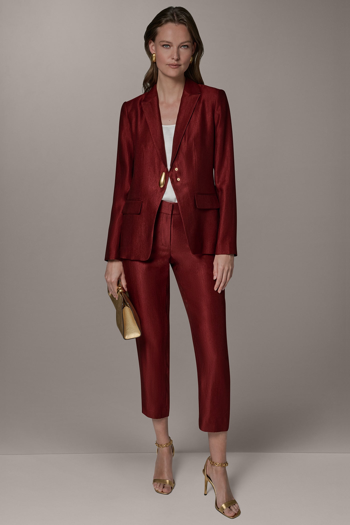 Donna Karan | ONE-BUTTON JACKET