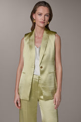 Donna Karan | ONE BUTTON SUIT VEST