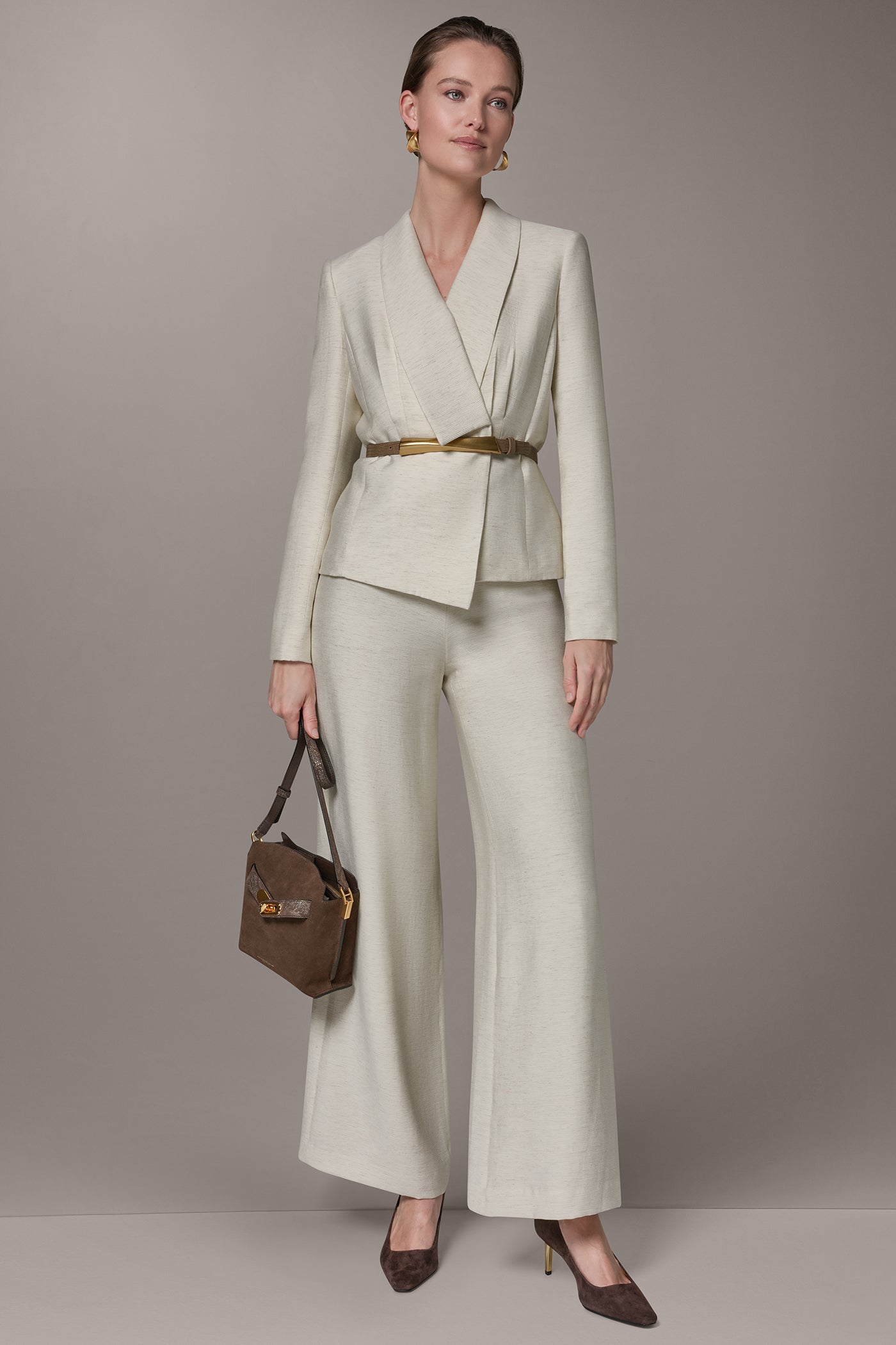 Donna Karan | MÉLANGE SUIT BLAZER