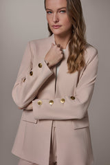 Donna Karan | BUTTON SLEEVE SUIT BLAZER