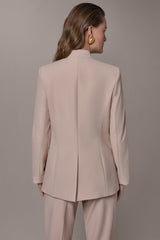 Donna Karan | BUTTON SLEEVE SUIT BLAZER