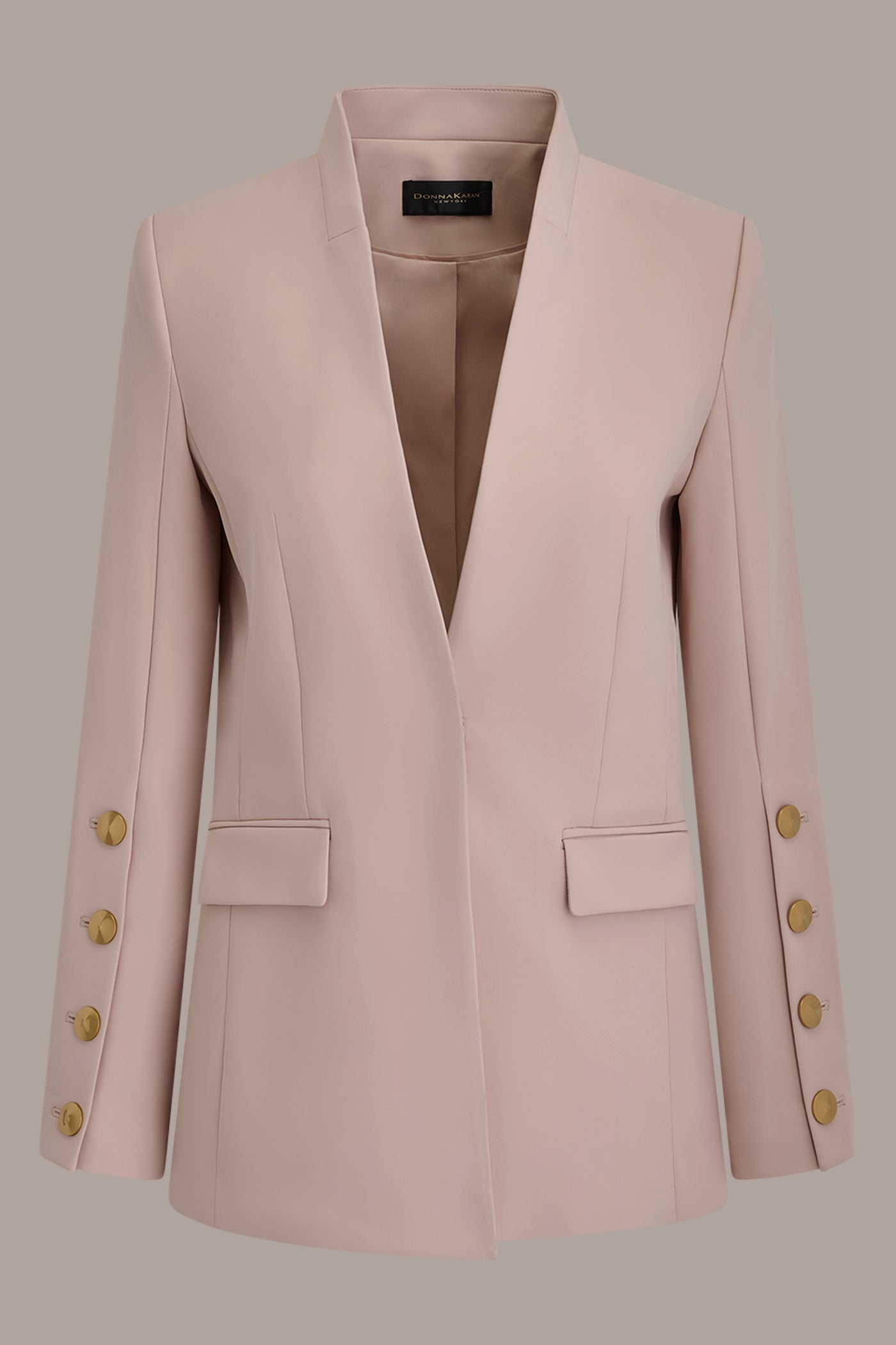 Donna Karan | BUTTON SLEEVE SUIT BLAZER