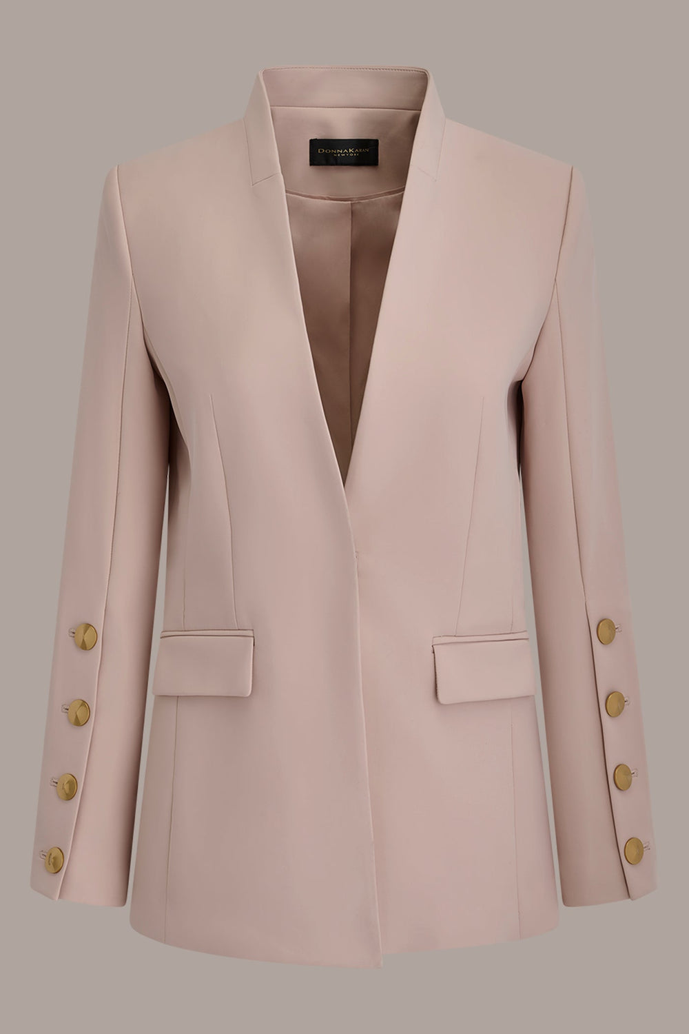 Donna Karan | BUTTON SLEEVE SUIT BLAZER