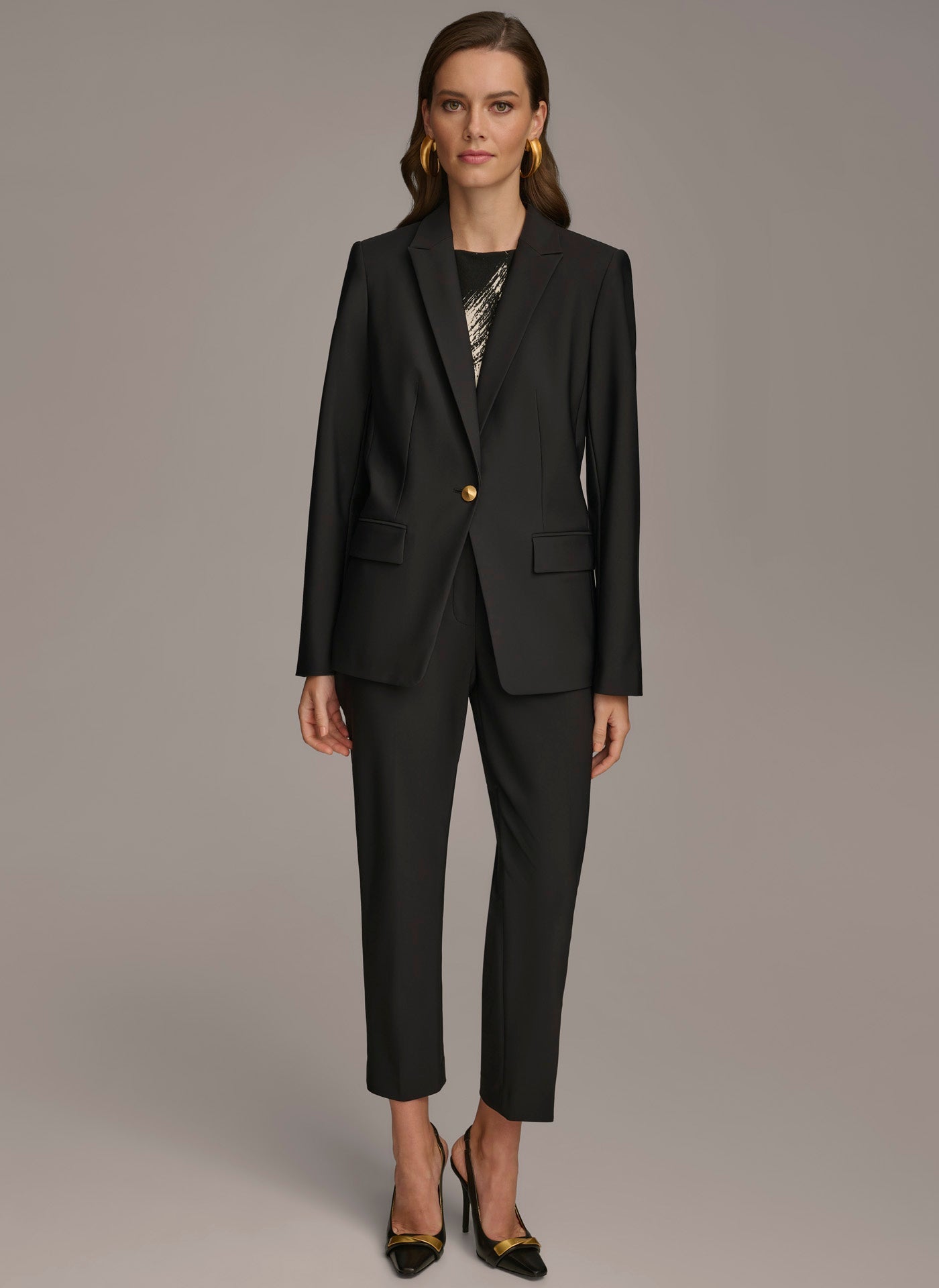 Donna Karan | ONE BUTTON JACKET