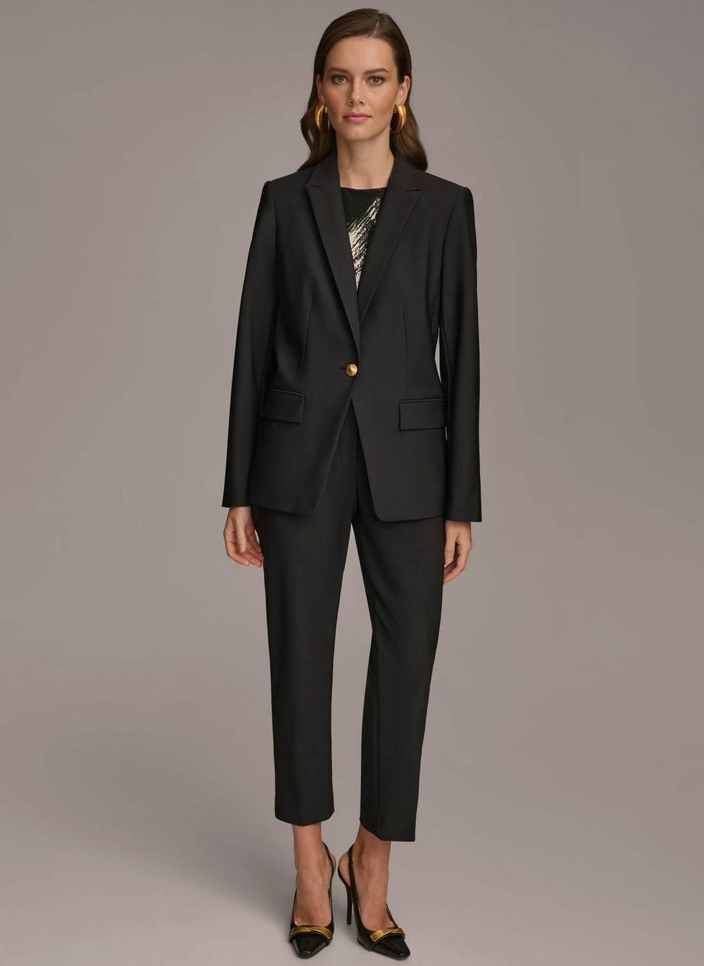 Donna Karan | ONE BUTTON JACKET