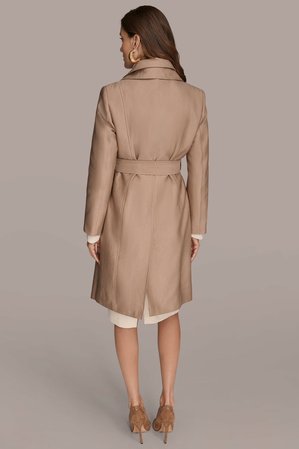 Donna Karan | DOUBLE COLLAR TRENCH