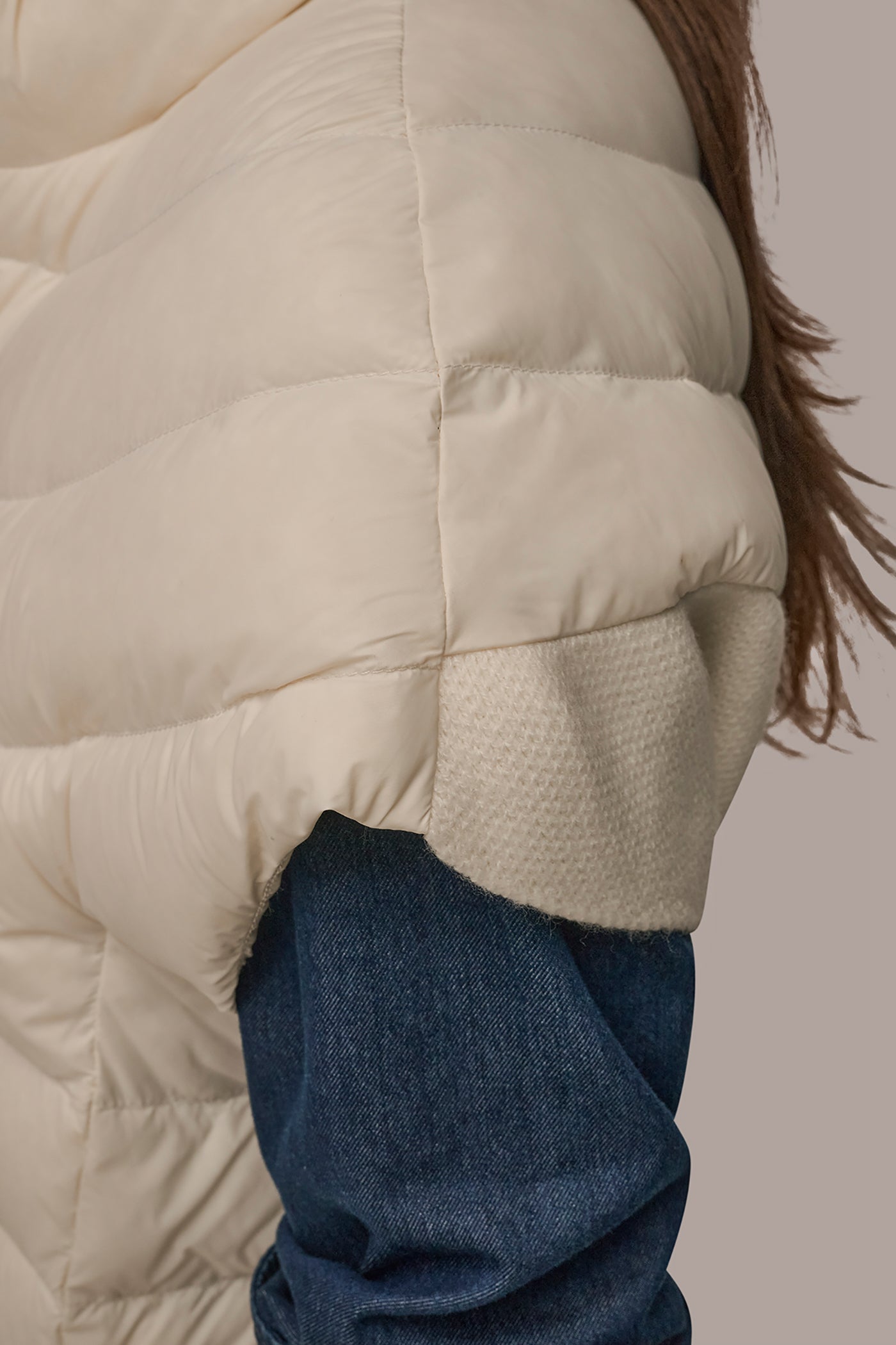 Donna Karan | CAP SLEEVE PUFFER VEST