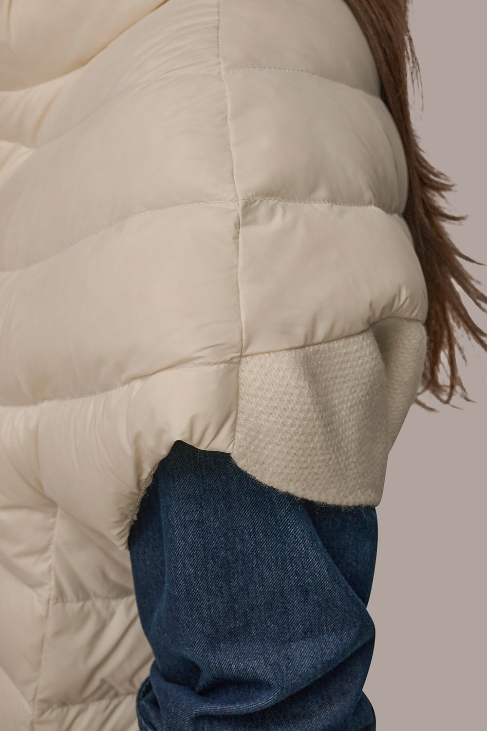 Donna Karan | CAP SLEEVE PUFFER VEST