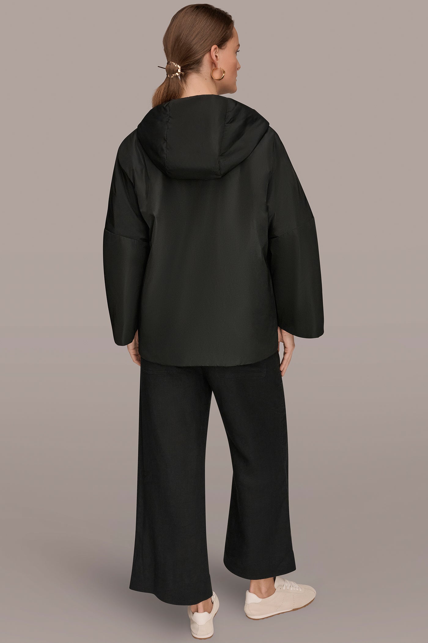 Donna Karan | HOODED LIGHT QUILT JACKET