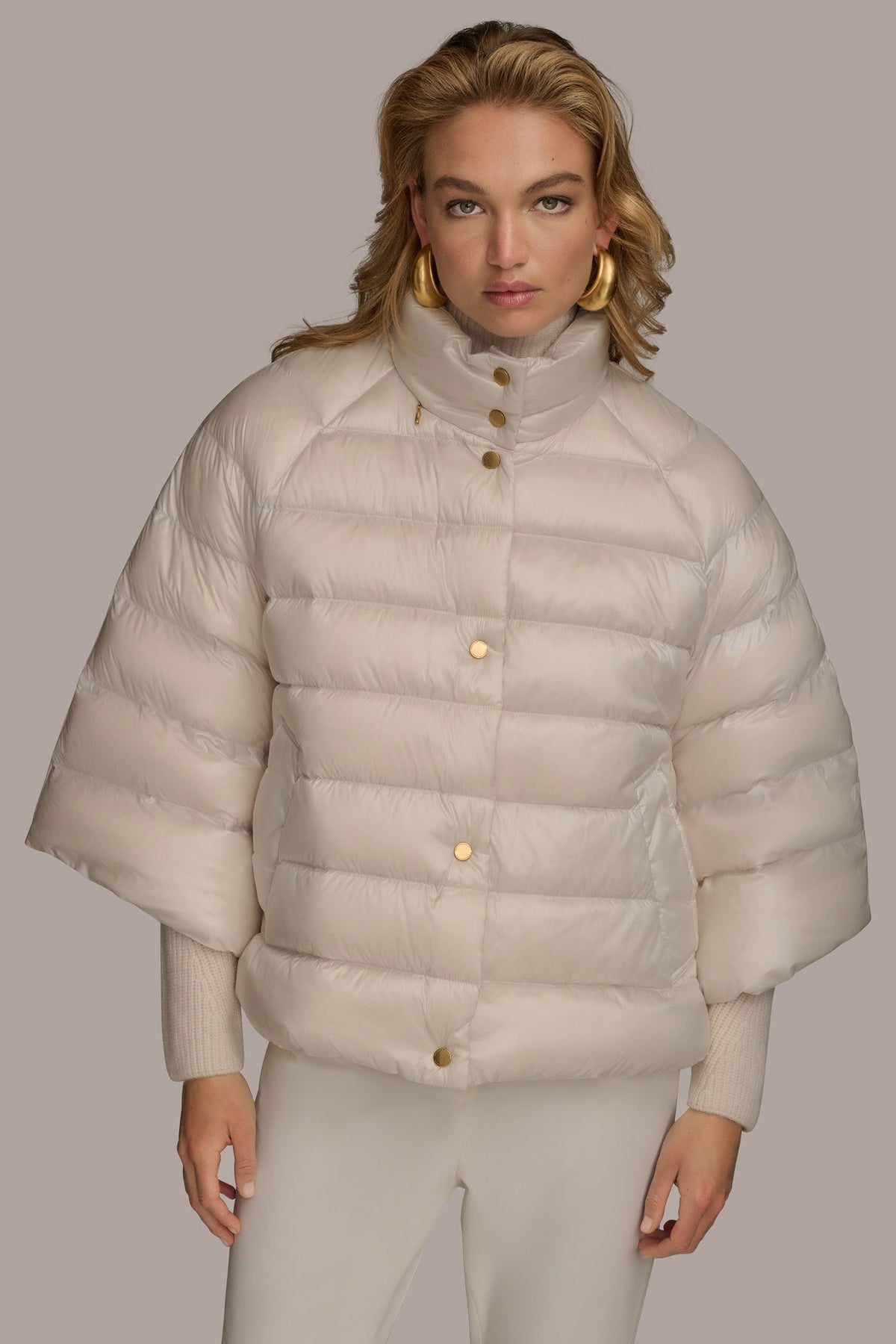 Donna Karan | PUFFER CAPE
