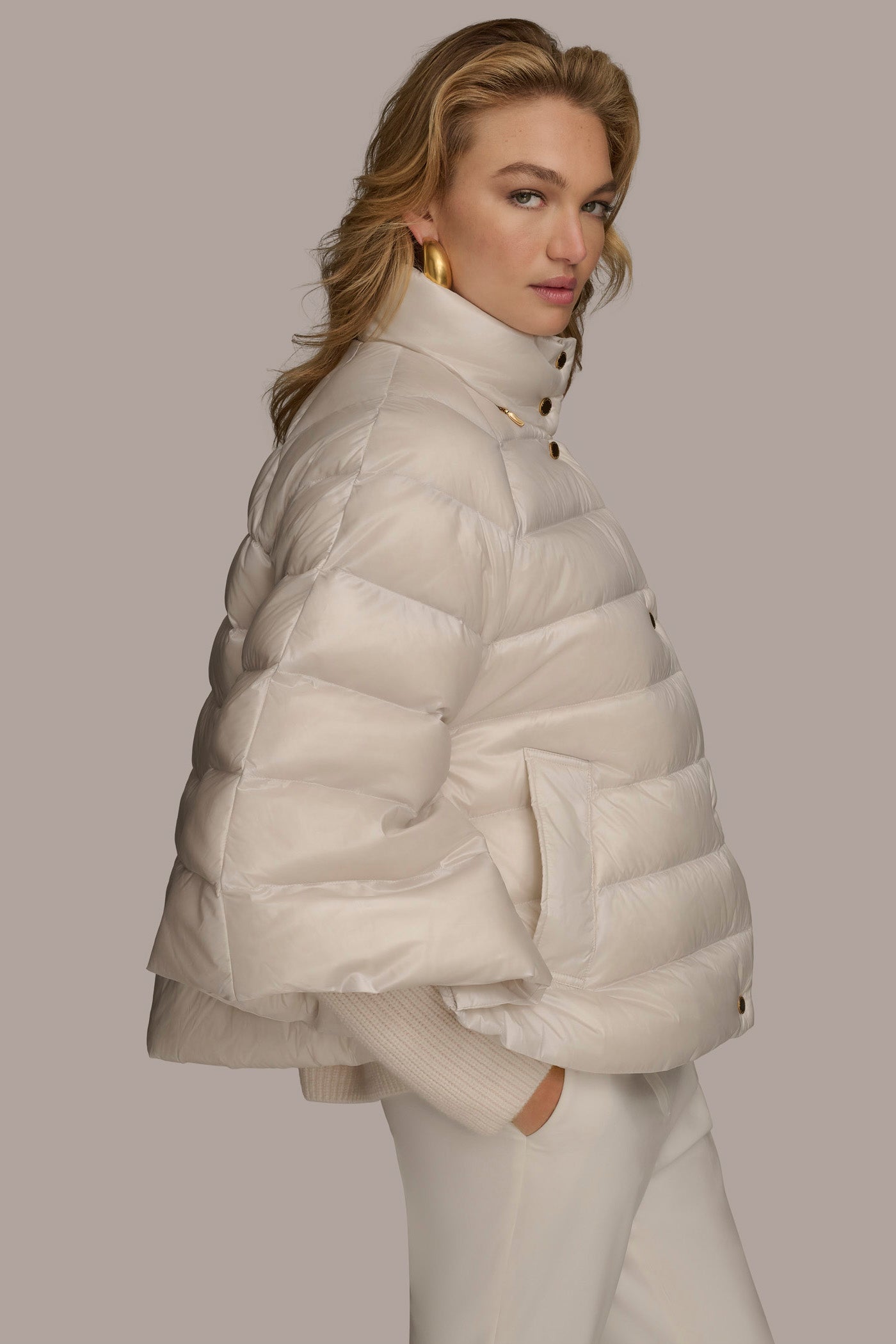 Donna Karan | PUFFER CAPE