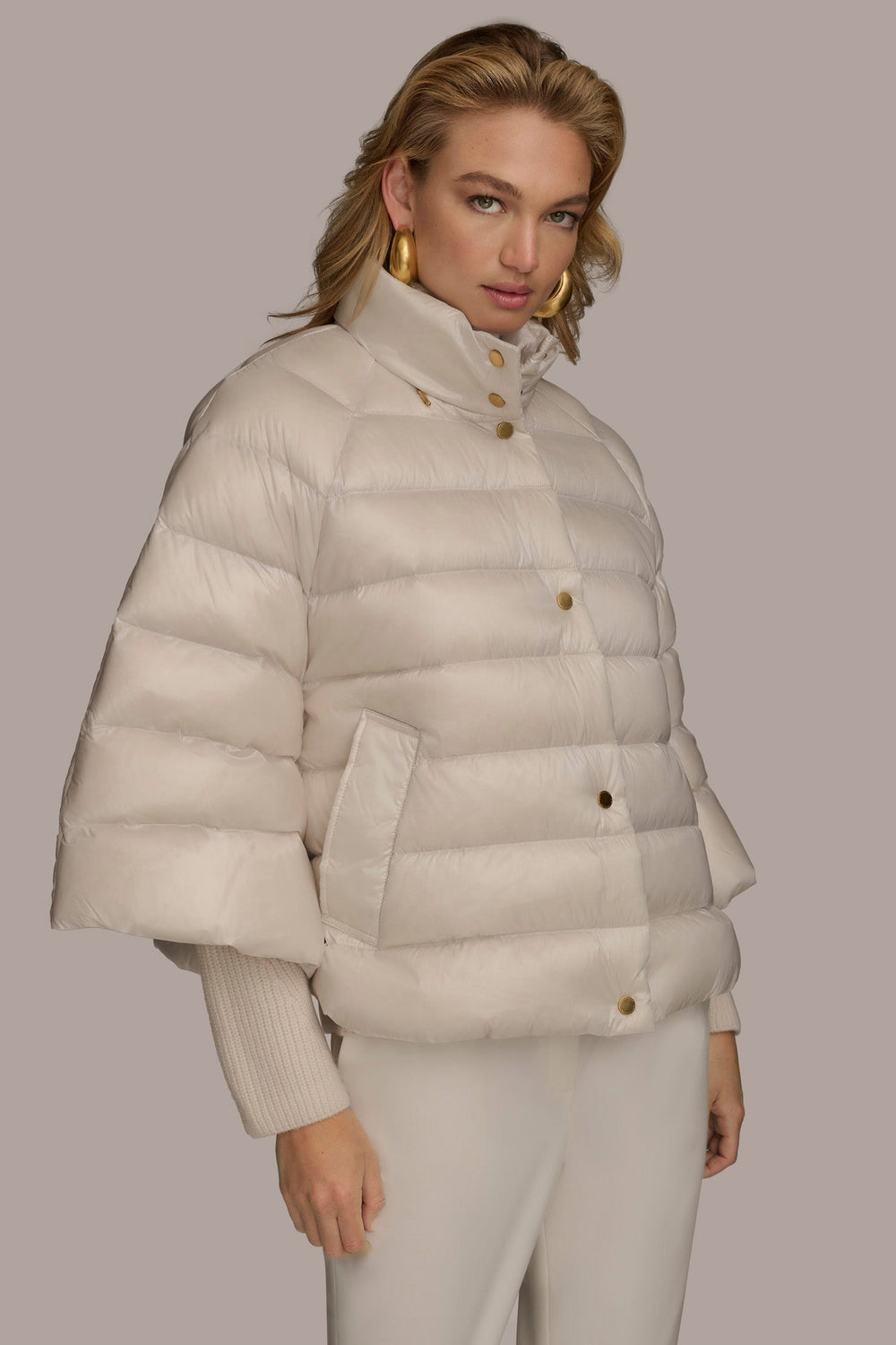 Donna Karan | PUFFER CAPE