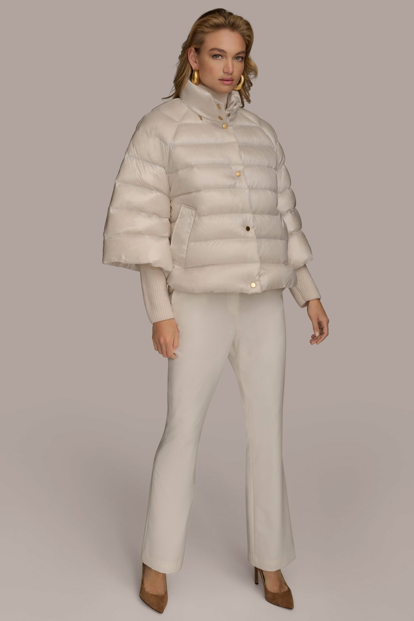 Donna Karan | PUFFER CAPE