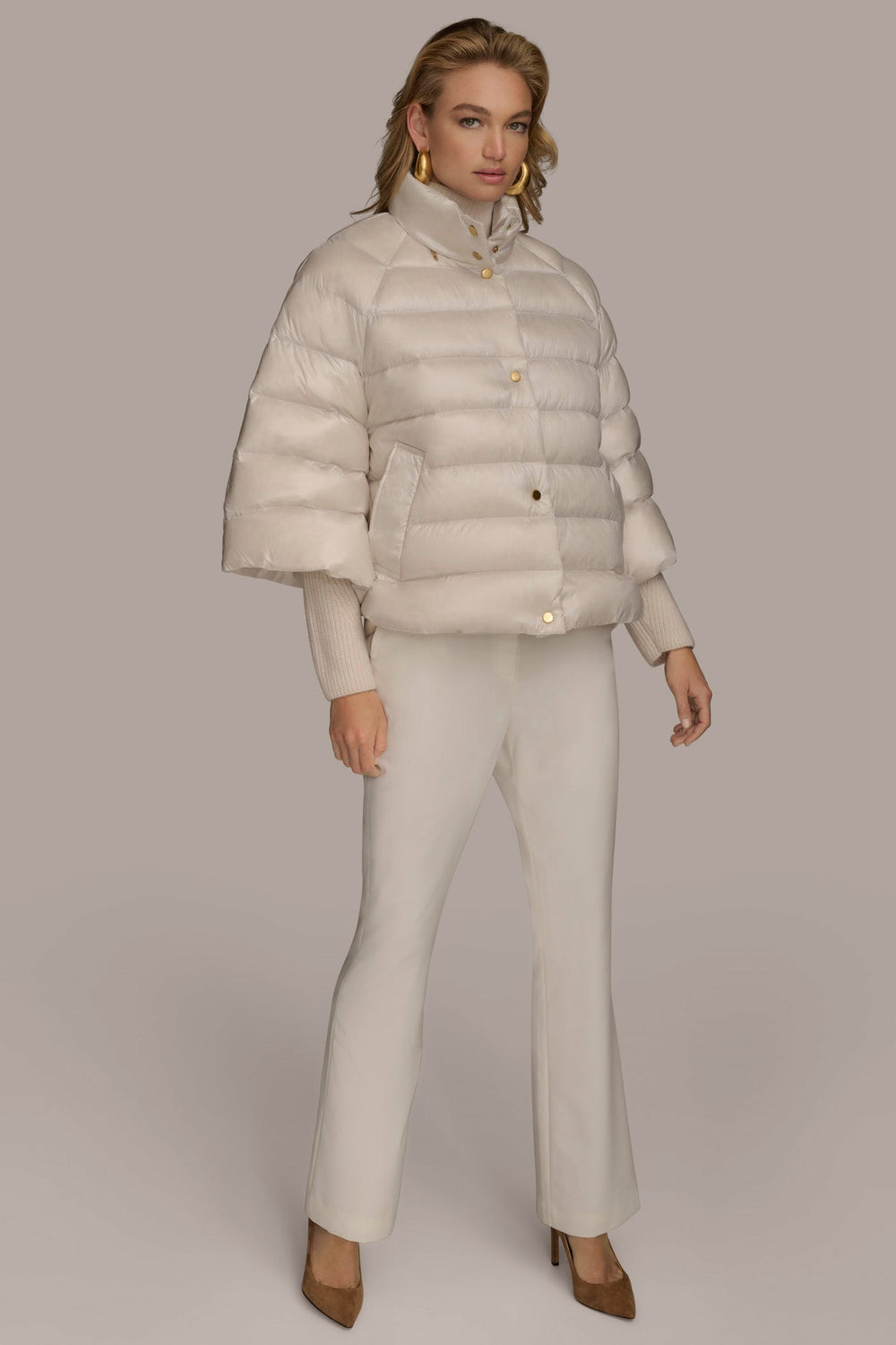 Donna Karan | PUFFER CAPE