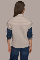 Donna Karan | CAP SLEEVE PUFFER VEST