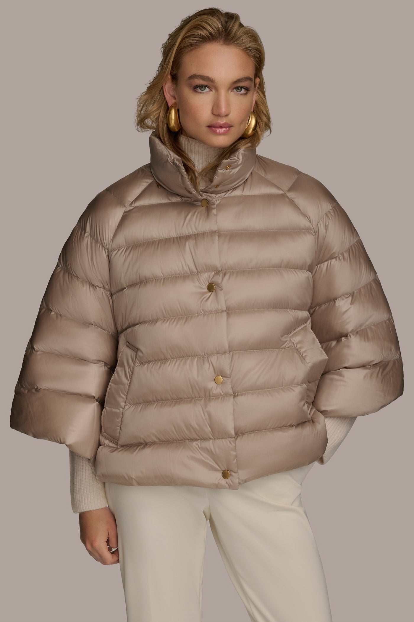 Donna Karan | PUFFER CAPE