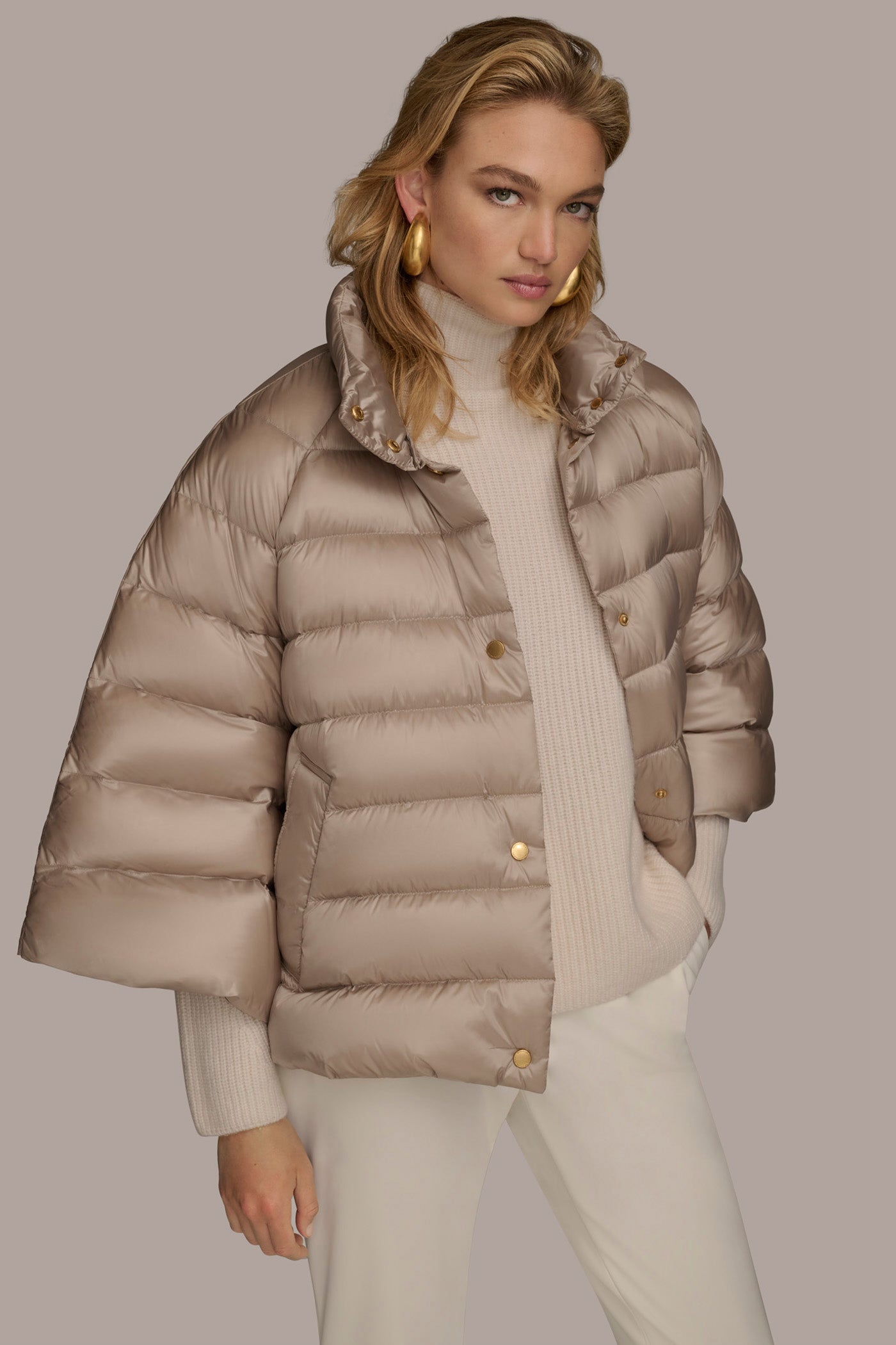 Donna Karan | PUFFER CAPE