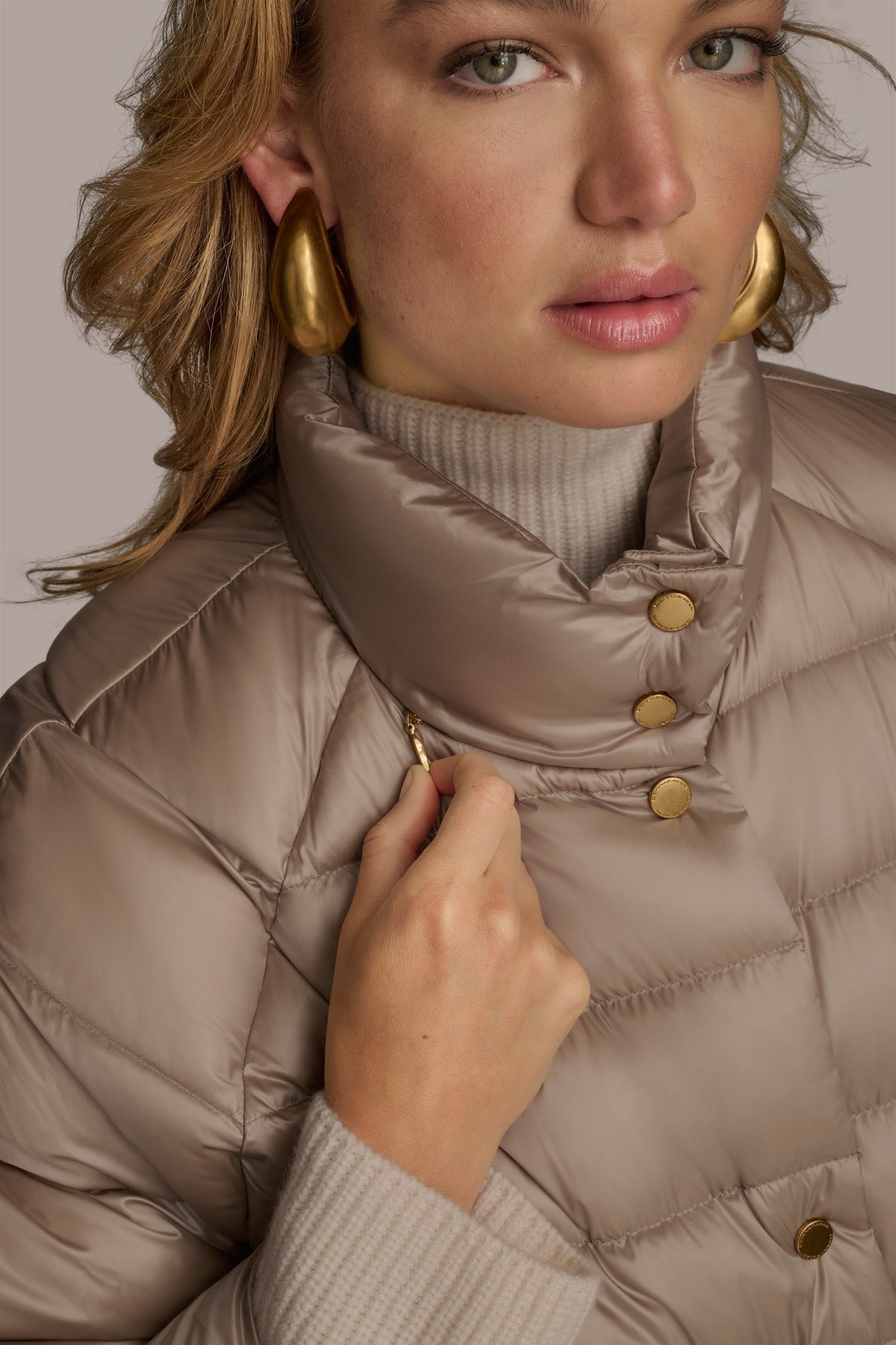 Donna Karan | PUFFER CAPE