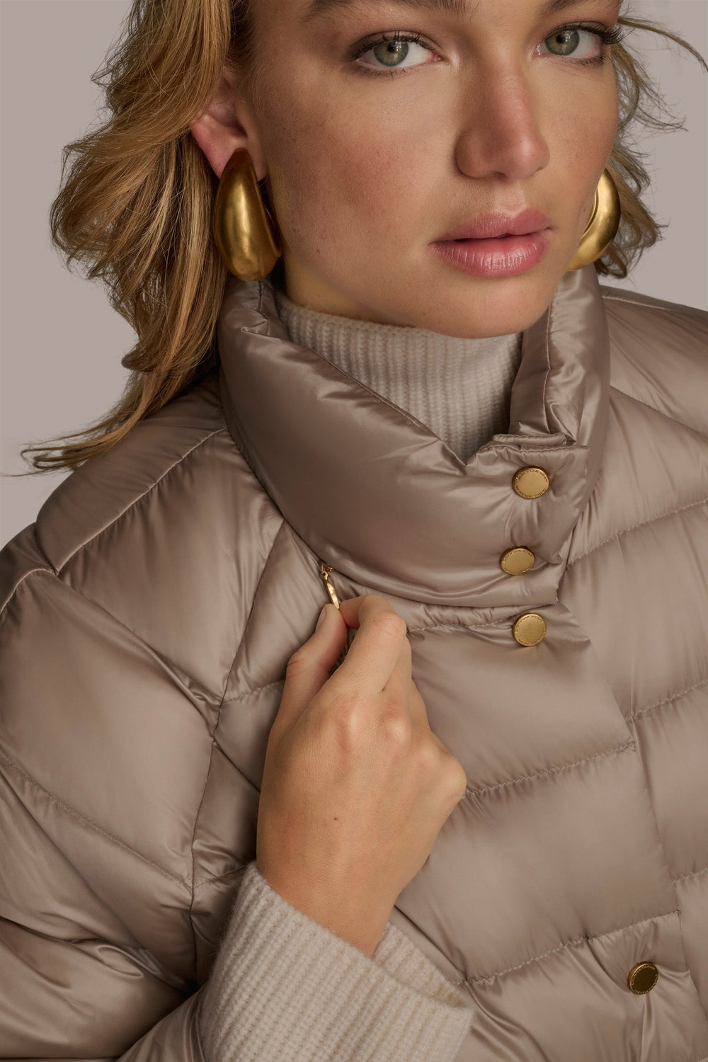 Donna Karan | PUFFER CAPE