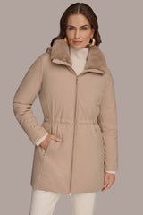 Donna Karan | FAUX FUR LINED PUFFER
