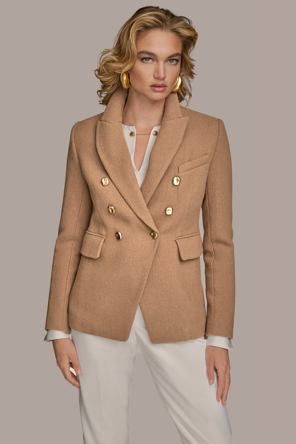 Donna Karan | WOOL BLAZER JACKET