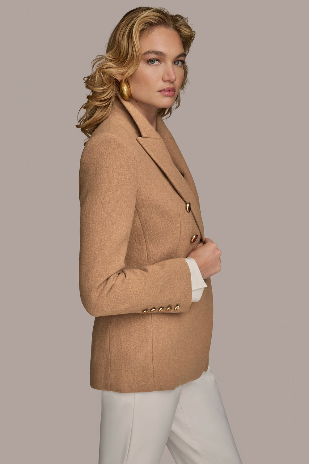 Donna Karan | WOOL BLAZER JACKET