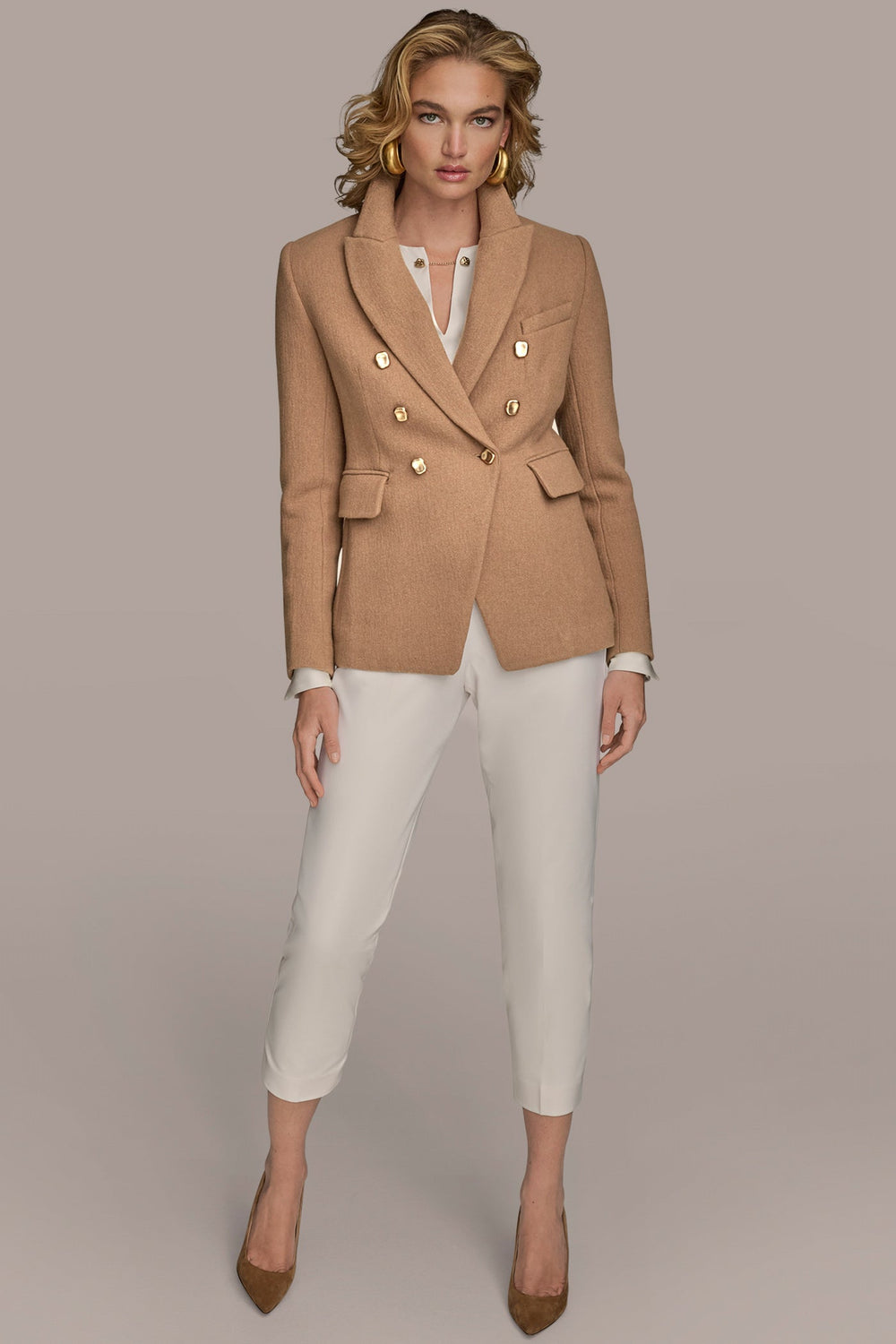 Donna Karan | WOOL BLAZER JACKET