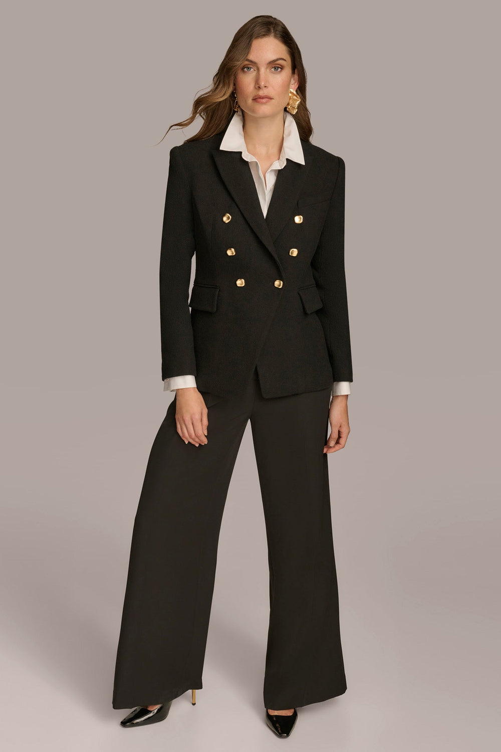 Donna Karan | WOOL BLAZER JACKET