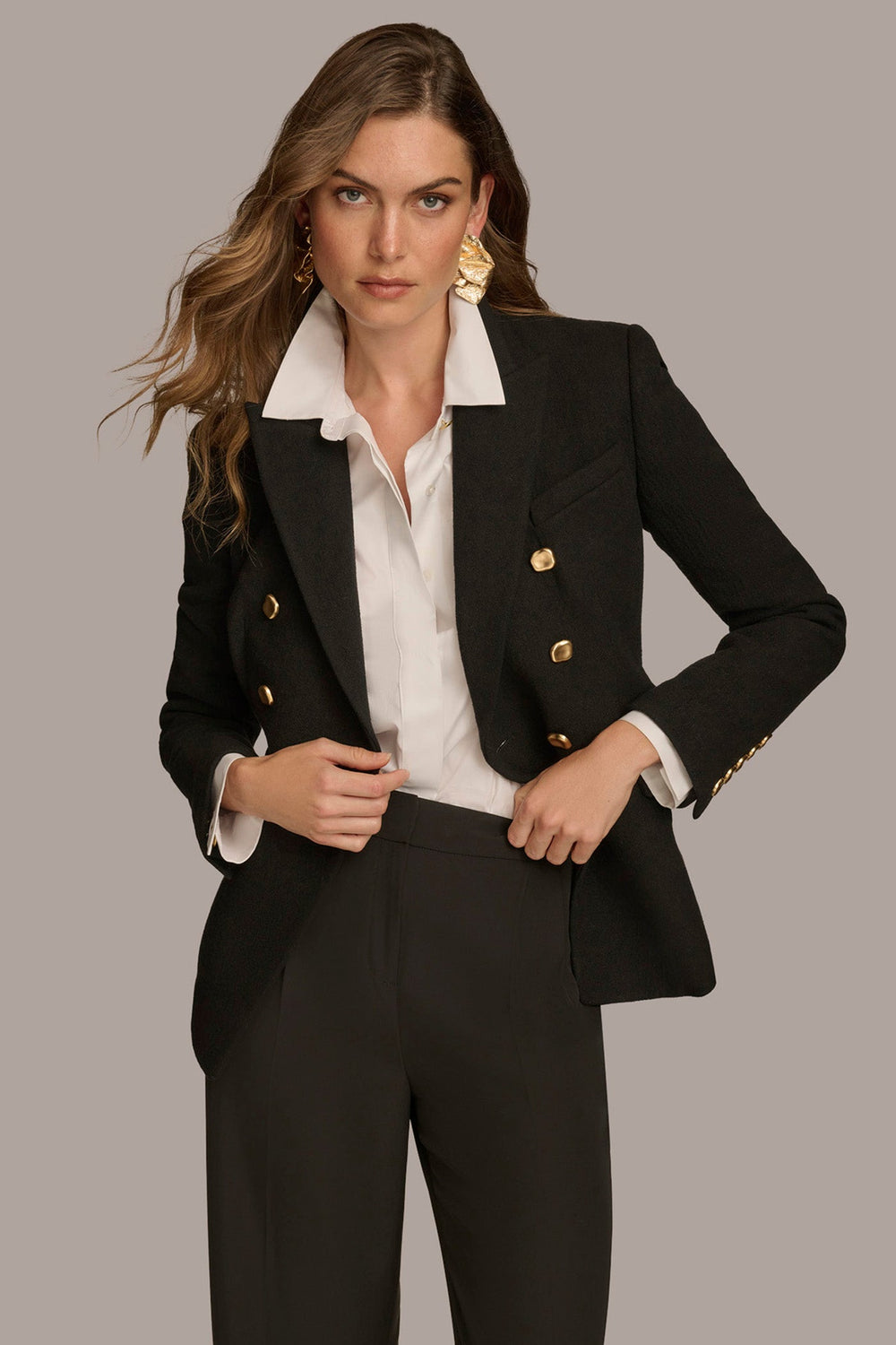 Donna Karan | WOOL BLAZER JACKET