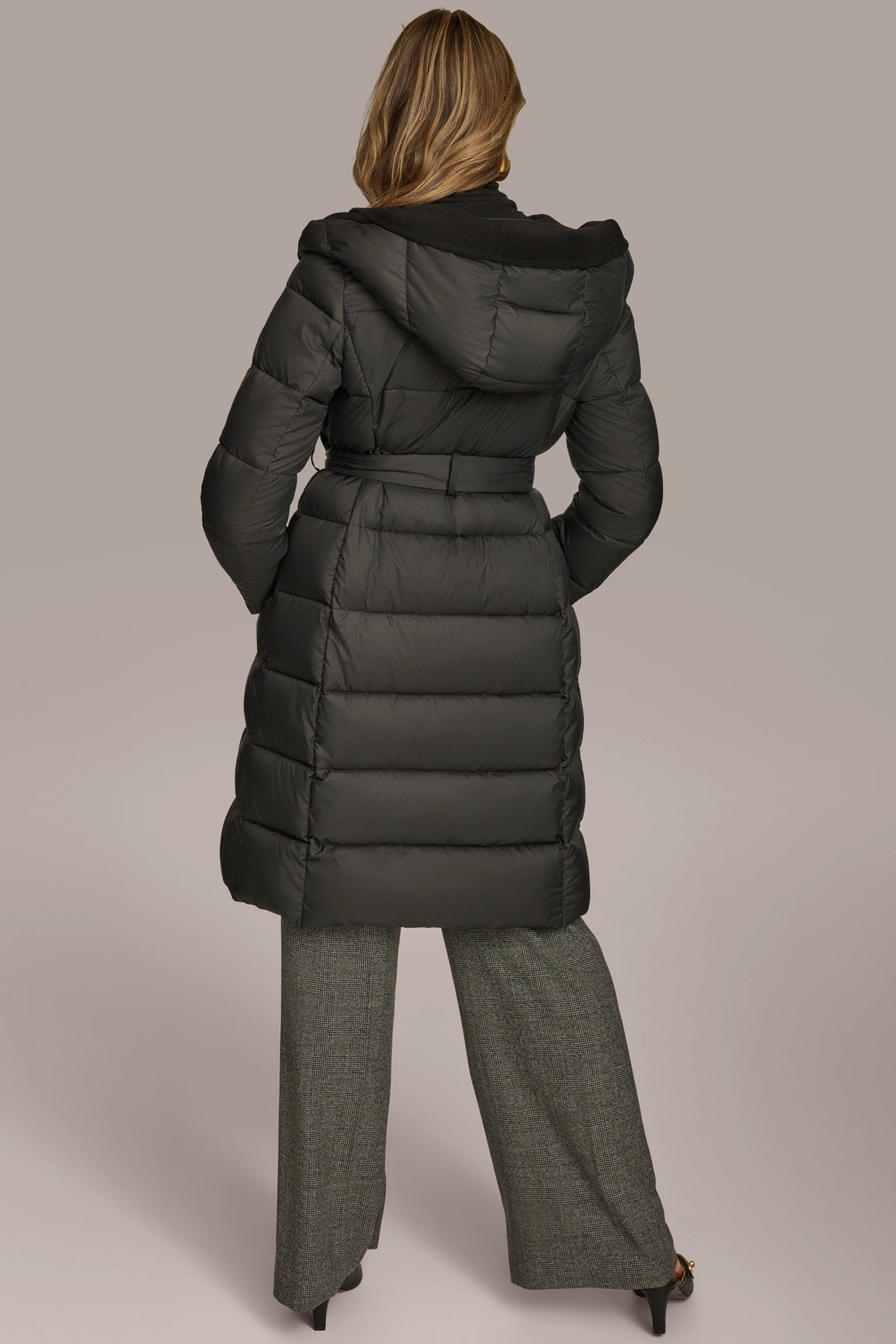 Donna Karan | TIE WAIST PUFFER