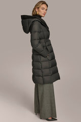 Donna Karan | TIE WAIST PUFFER