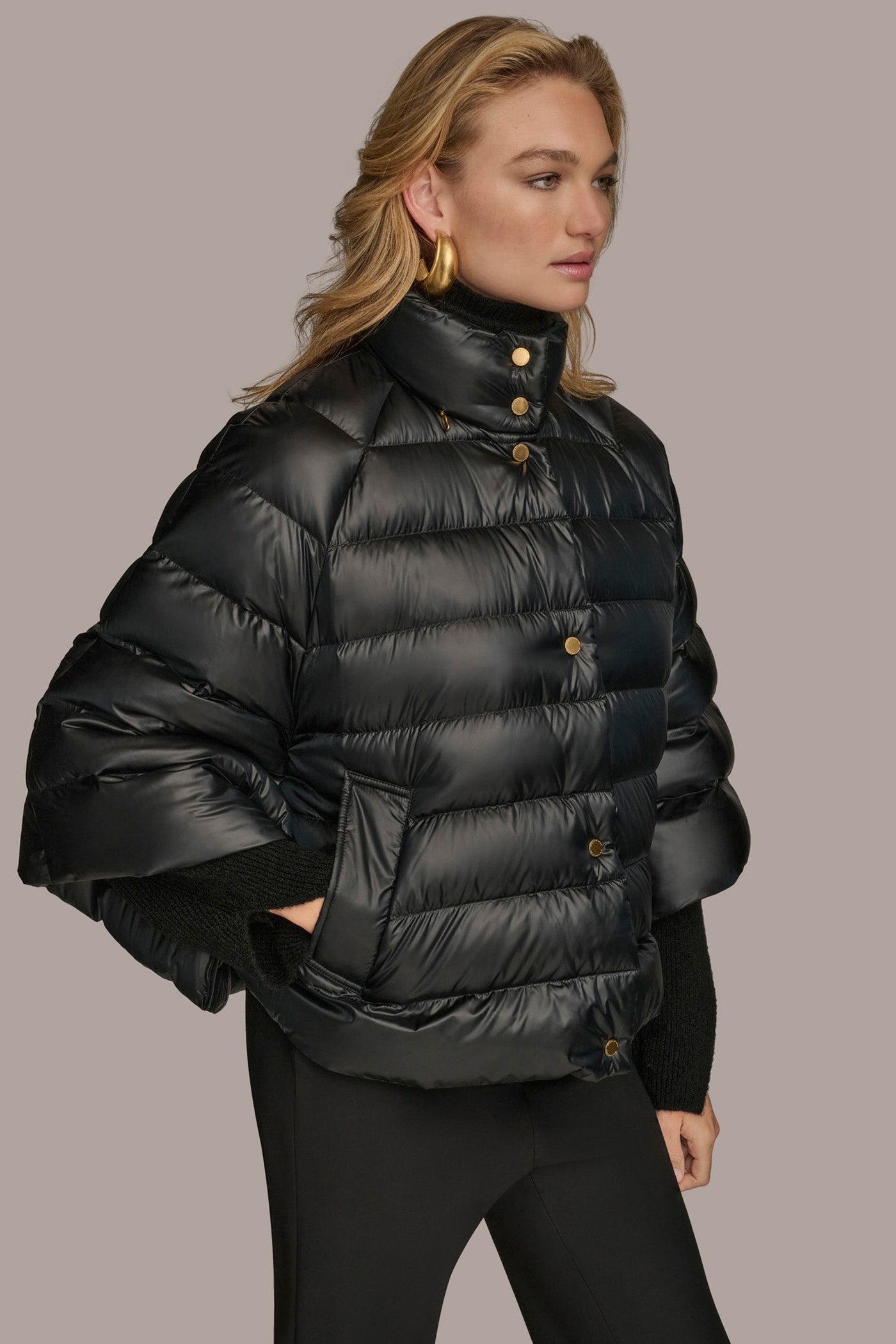 Donna Karan | PUFFER CAPE
