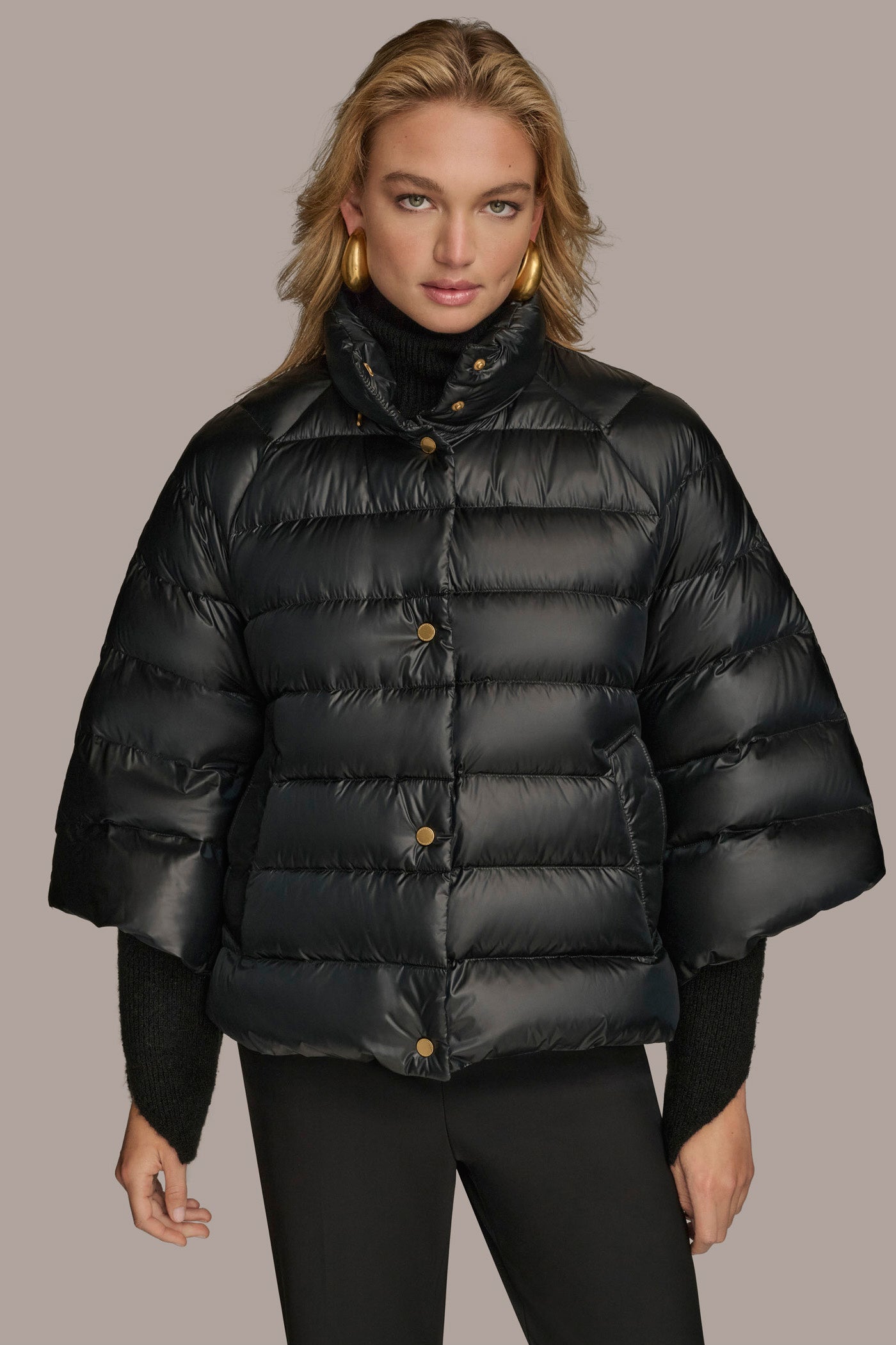 Donna Karan | PUFFER CAPE