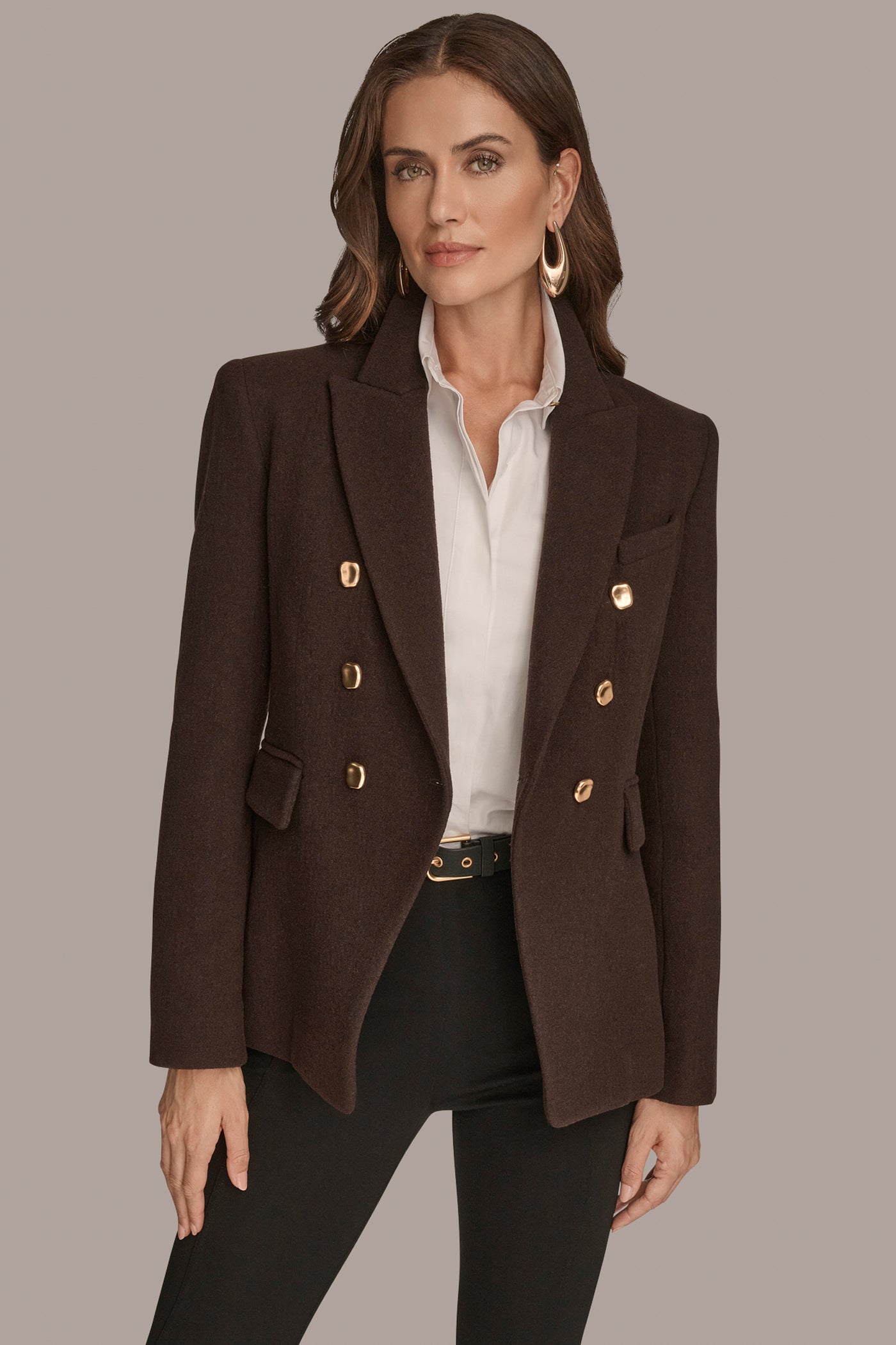 Donna Karan | WOOL BLAZER JACKET