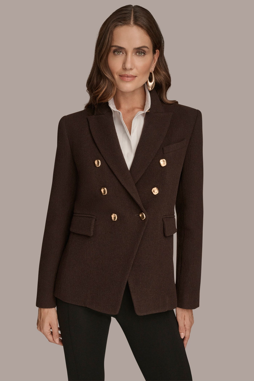 Donna Karan | WOOL BLAZER JACKET