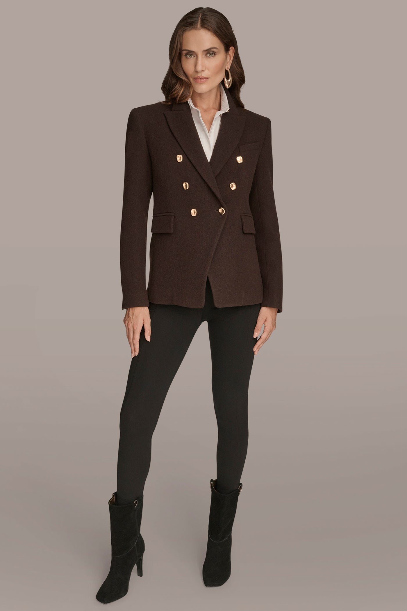 Donna Karan | WOOL BLAZER JACKET