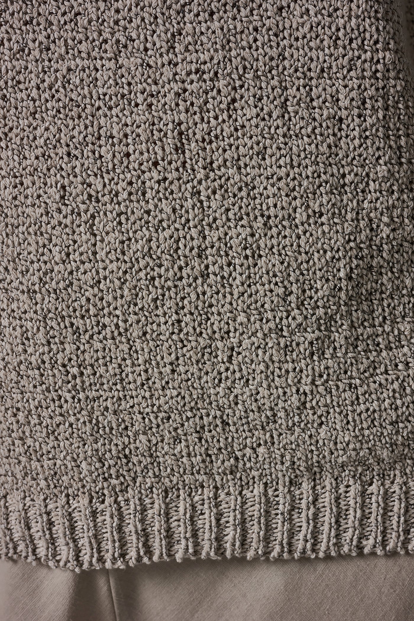 Donna Karan | SHORT SLEEVE MÉLANGE EASY SWEATER