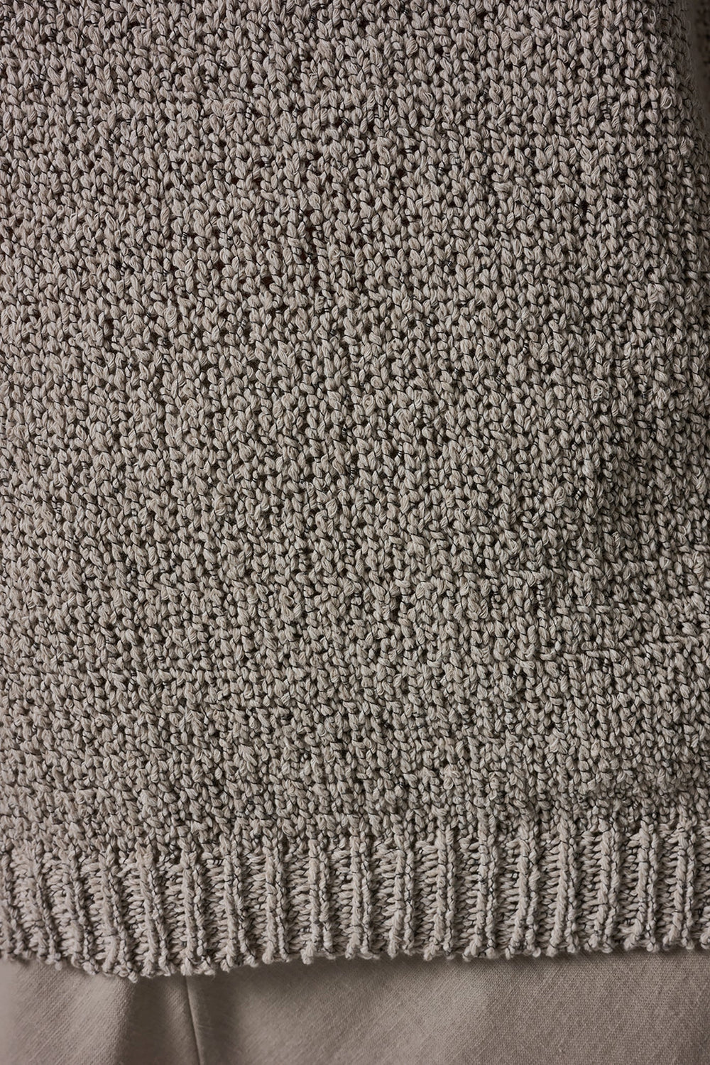 Donna Karan | SHORT SLEEVE MÉLANGE EASY SWEATER