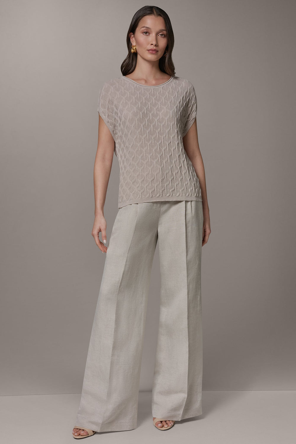Donna Karan | CAP SLEEVE SWEATER