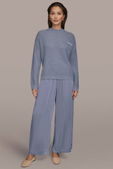 Donna Karan | WOOL AND CASHMERE-BLEND POCKET SWEATER