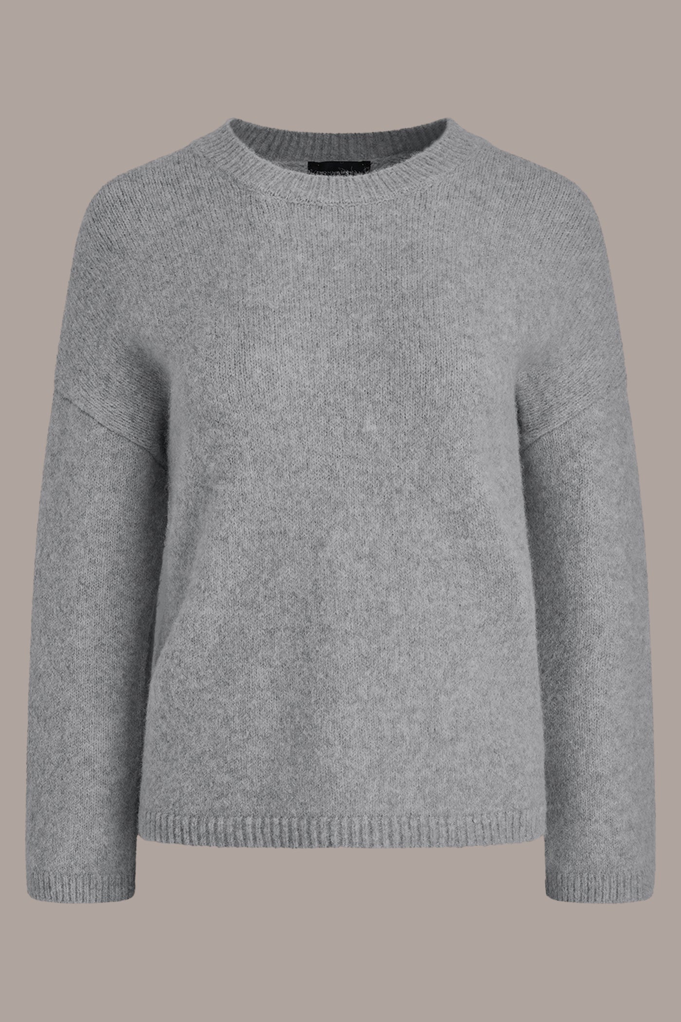 Donna Karan | OVERSIZED LONG SLEEVE CREW-NECK SWEATER