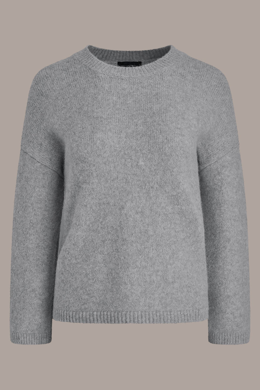 Donna Karan | OVERSIZED LONG SLEEVE CREW-NECK SWEATER