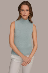 Donna Karan | SLEEVELESS A-LINE SWEATER
