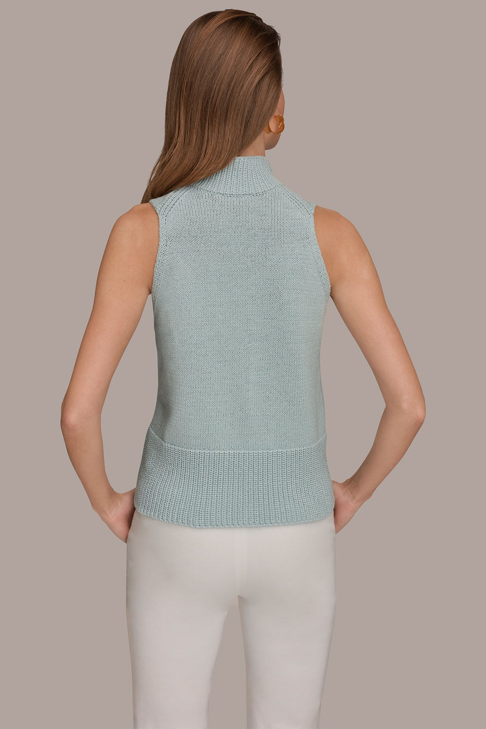 Donna Karan | SLEEVELESS A-LINE SWEATER