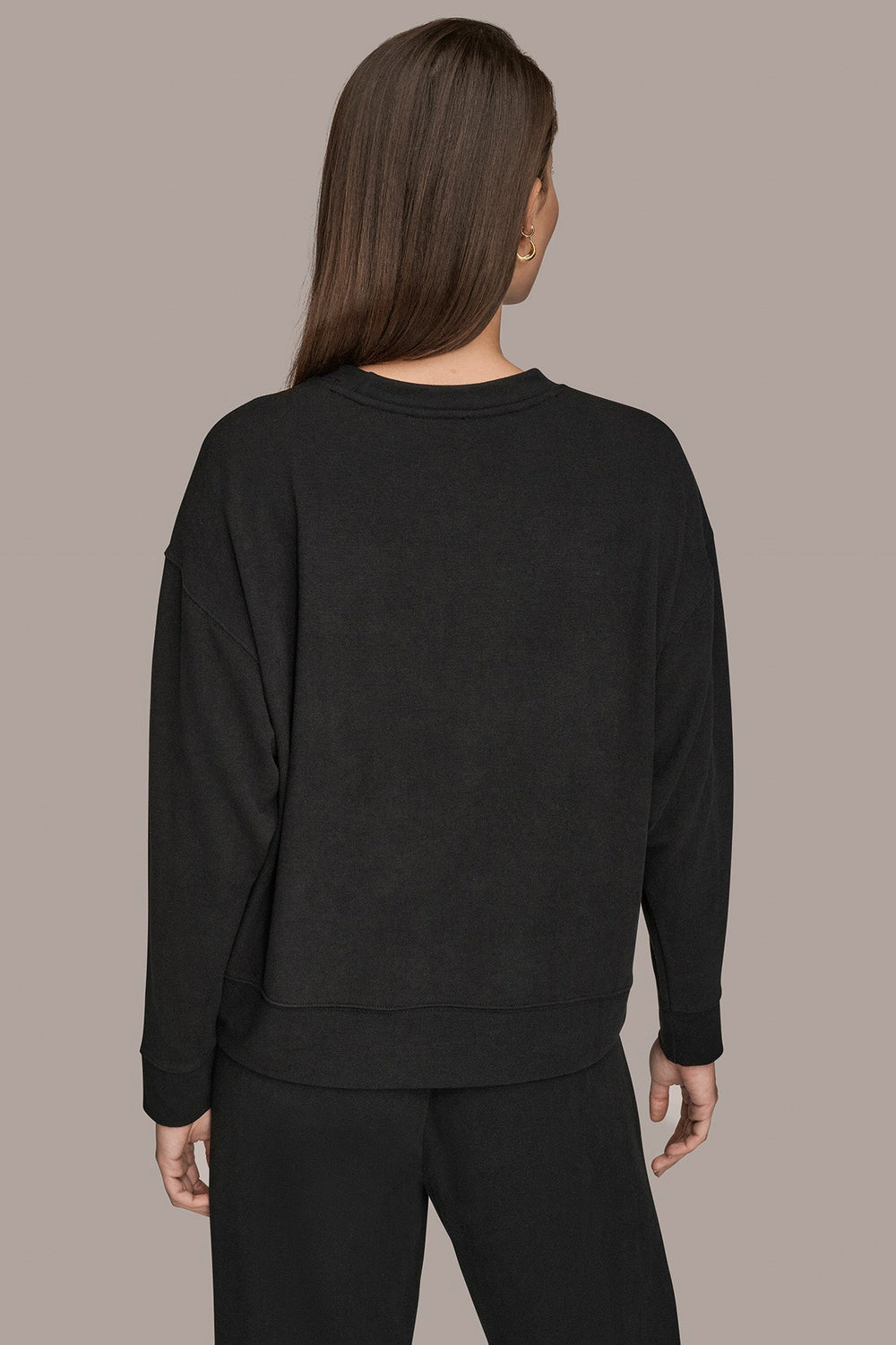Donna Karan | LONG SLEEVE SWEATSHIRT