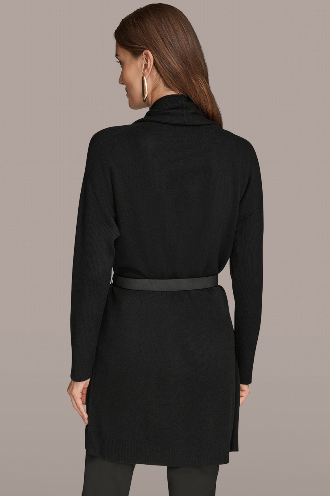 Donna Karan | V-NECK LONG CARDIGAN