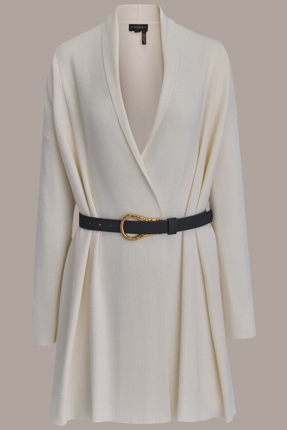 Donna Karan | V-NECK LONG CARDIGAN