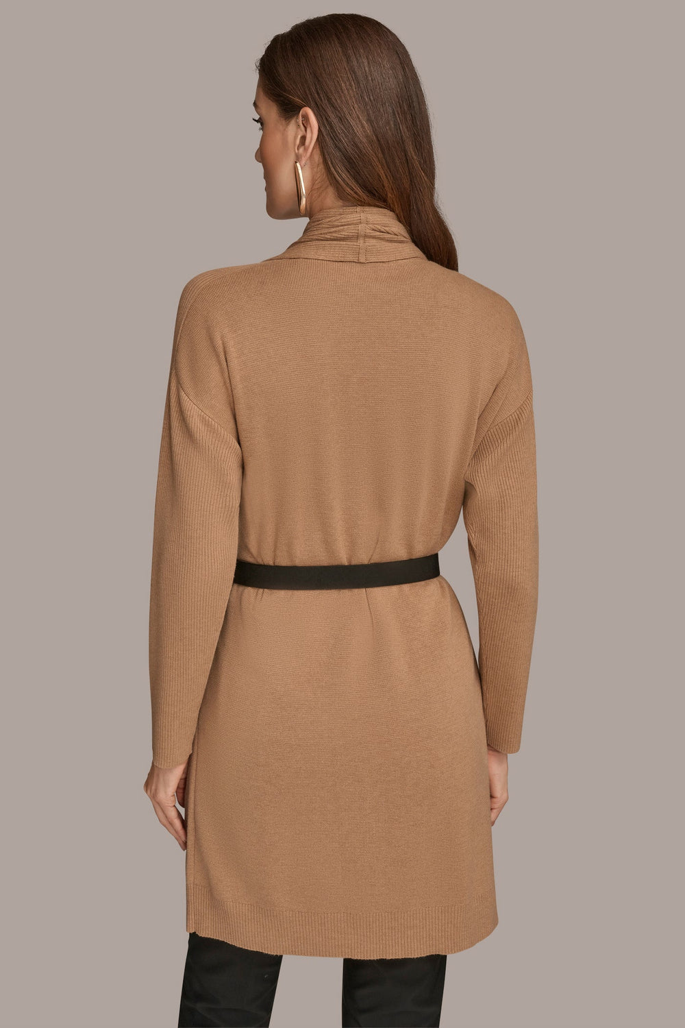 Donna Karan | V-NECK LONG CARDIGAN