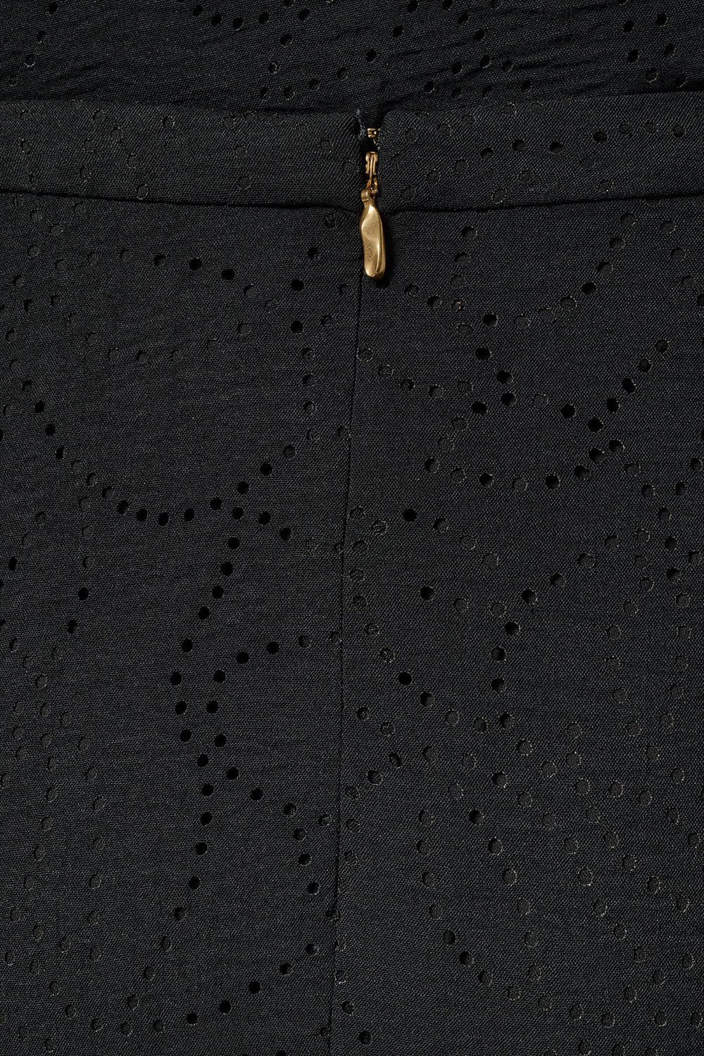 Donna Karan | LASER CUT ASYMMETRIC MIDI SKIRT