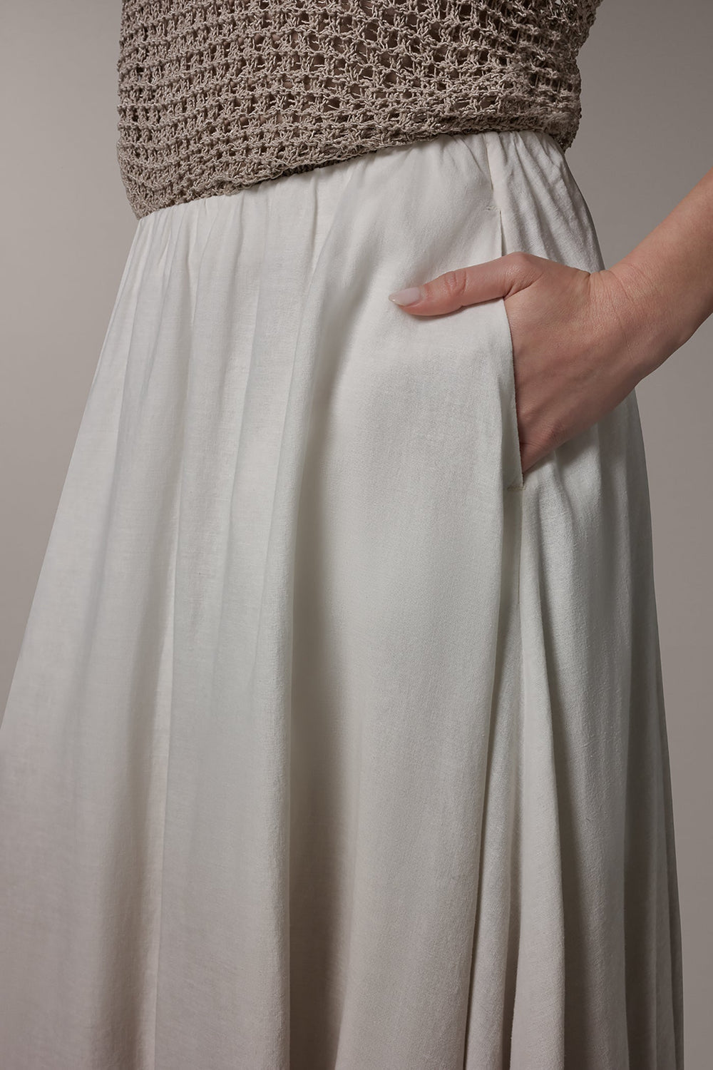 Donna Karan | DIP DYE MIDI BUBBLE SKIRT